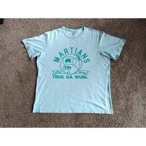 TrukFit T-Shirt Men's 2XL Cartoon Graphic Blue Short Sleeve